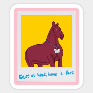 Your Homie Horse Sticker